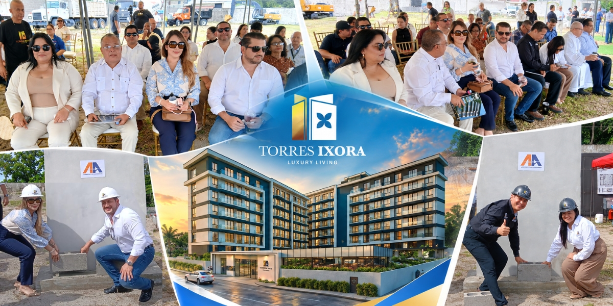 Colocan la primera piedra de Torres Ixora Luxury Living & Hotel: Proyecto histórico impulsará el turismo en La Ceiba