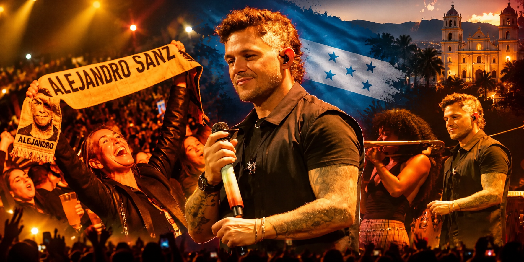 Alejandro Sanz llegará a Honduras con su gira musical el cinco de noviembre