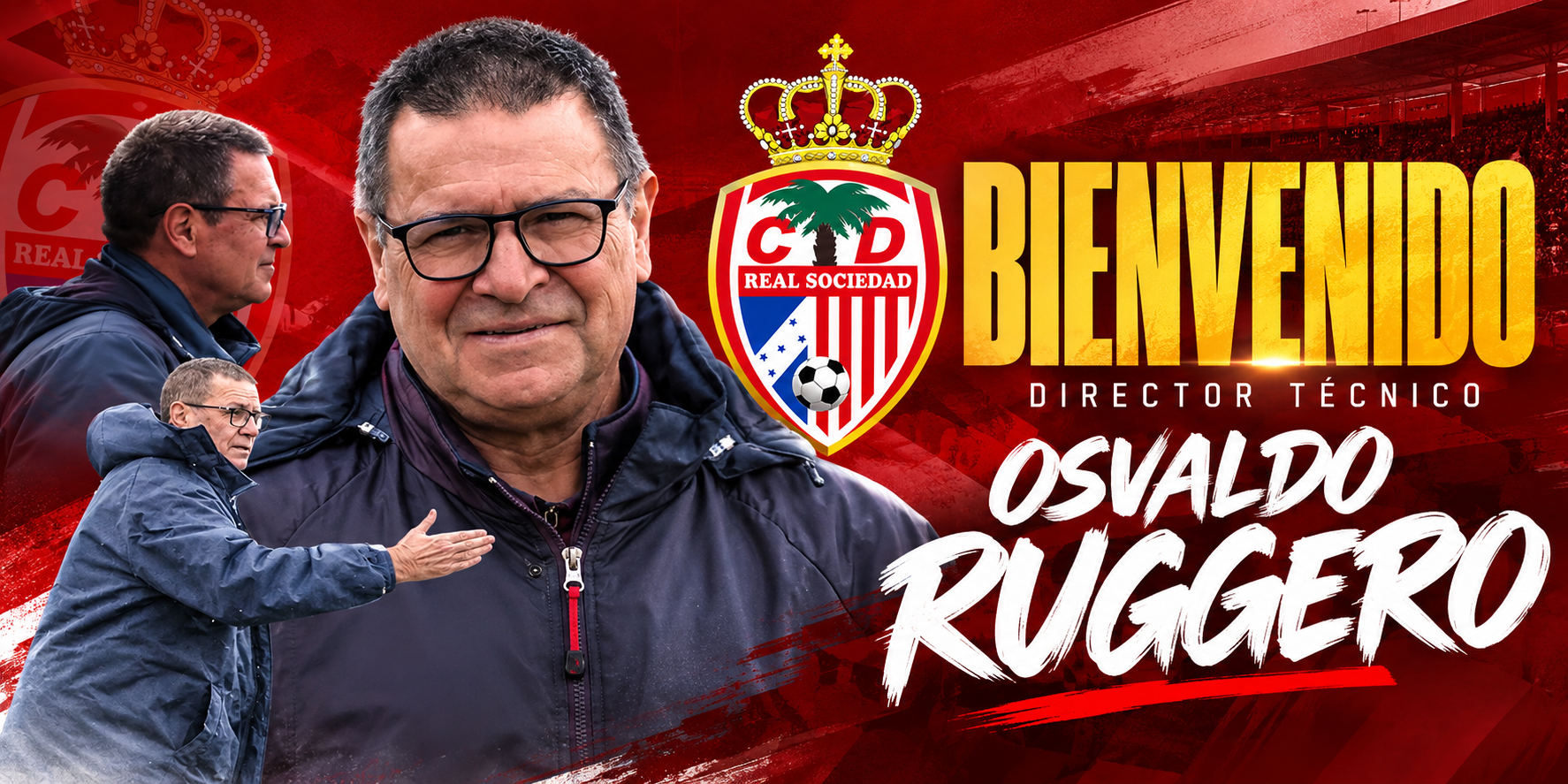 Osvaldo Ruggero es anunciado como nuevo técnico de Real Sociedad