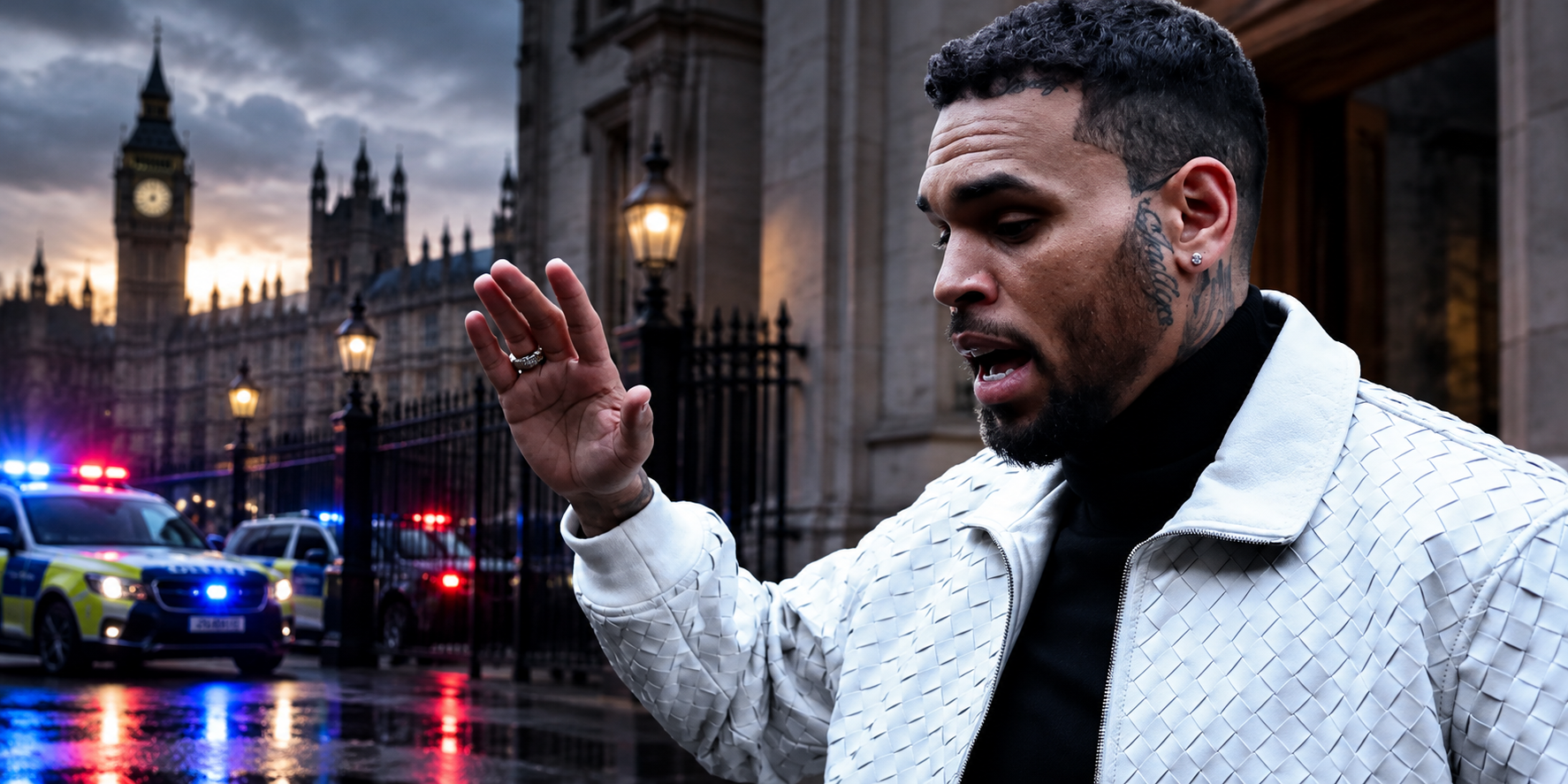 Chris Brown recibe ocho meses de prisión suspendida por agresión en Londres
