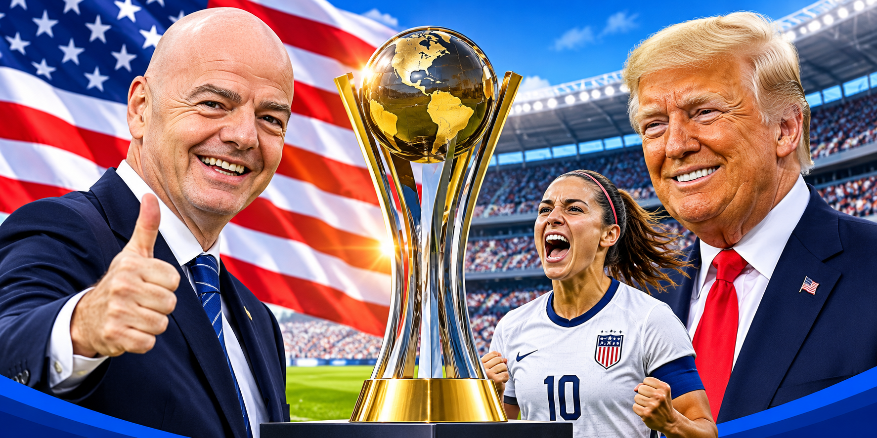 Estados Unidos albergará el primer Mundial de Clubes Femenino en 2028