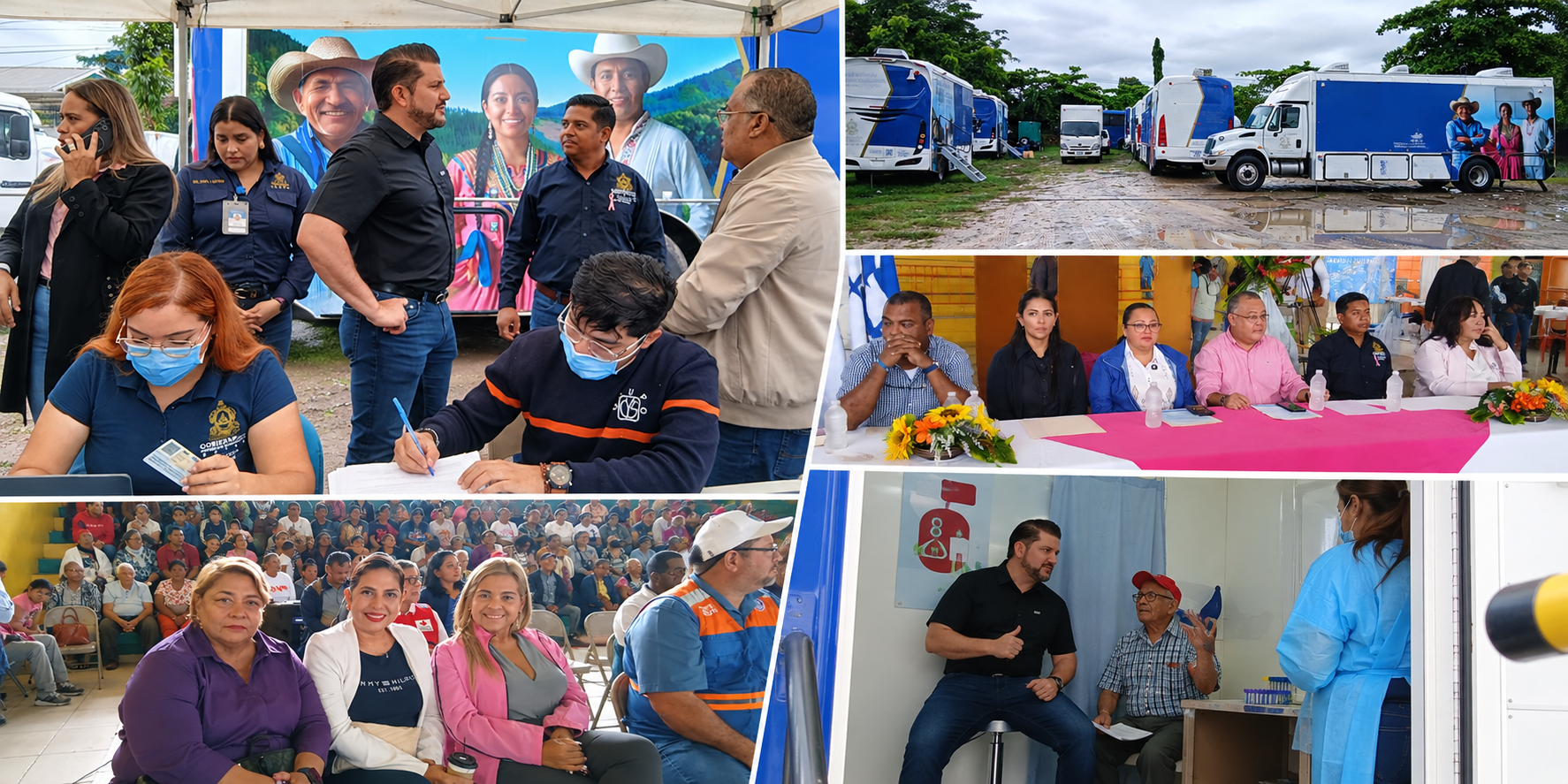 Caravanas de la Salud llegan a La Ceiba con atención médica comunitaria