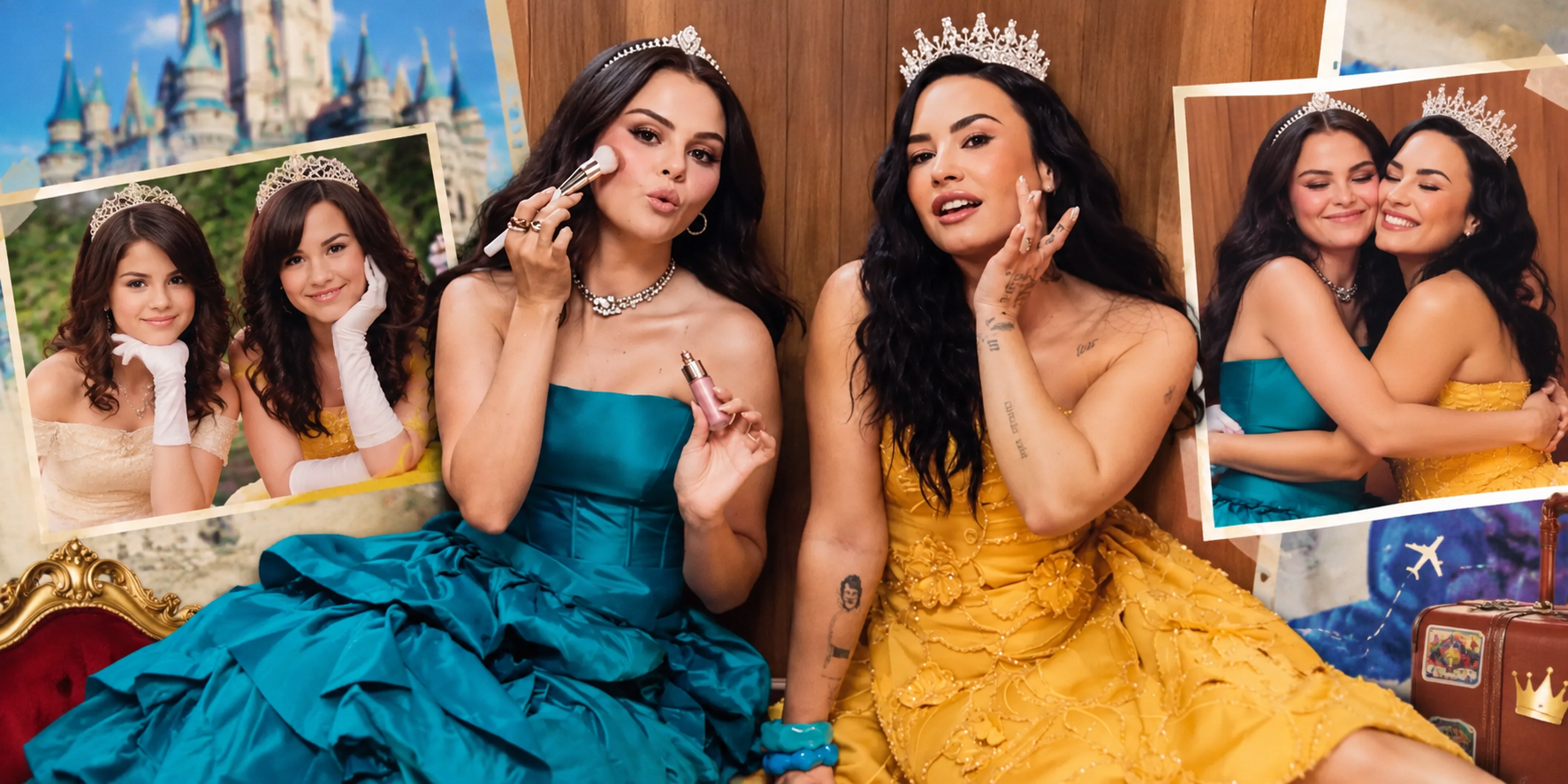 Selena Gómez y Demi Lovato recrean su película tras 17 años