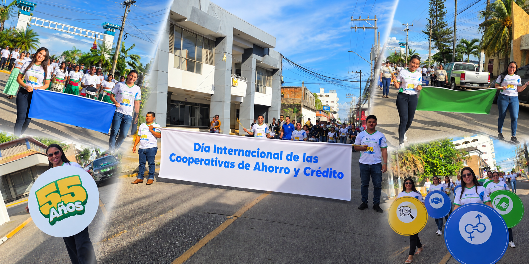 Cooperativa Ceibeña celebra mes del cooperativismo