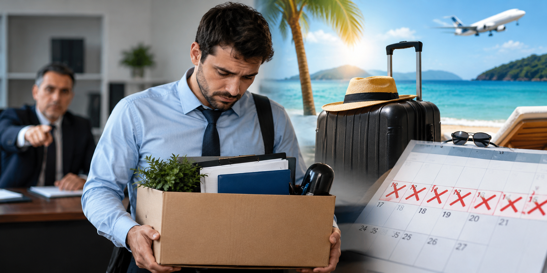 Despiden a trabajador que faltó 17 días tras extender sus vacaciones