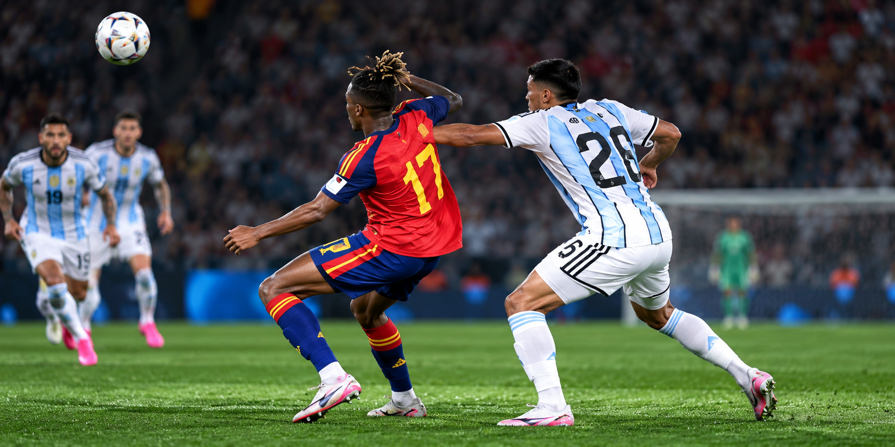Nico Williams revela cómo un empujón de Molina influyó en el gol decisivo
