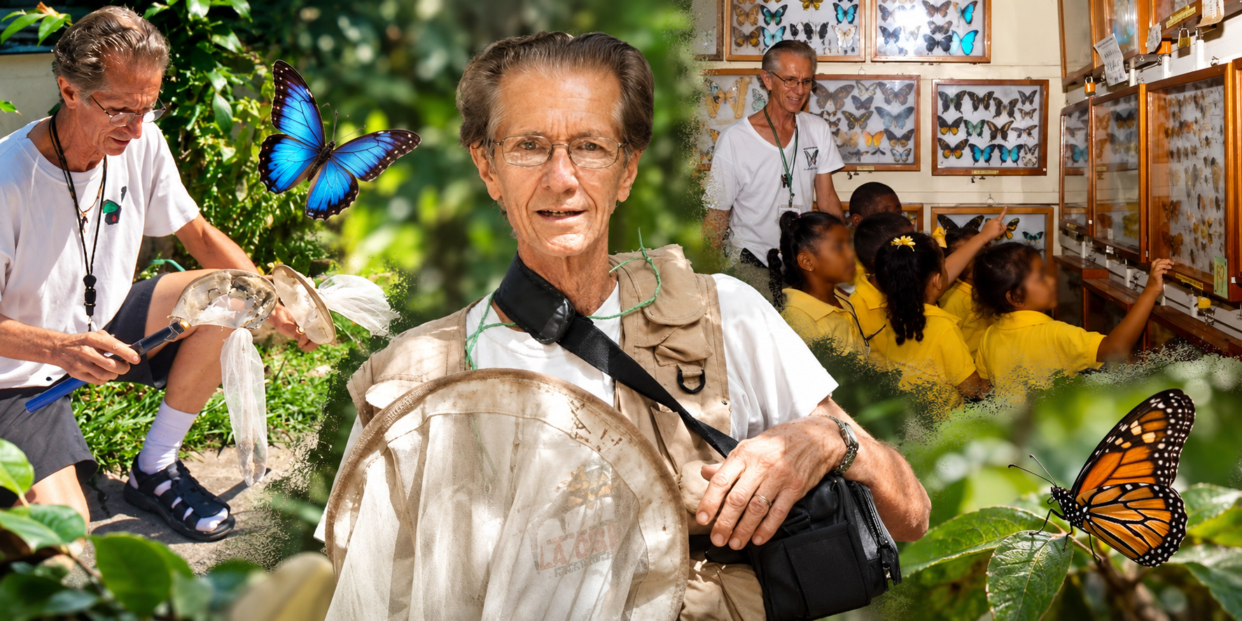 La Ceiba despide a Robert Lehman, destacado maestro y entomólogo