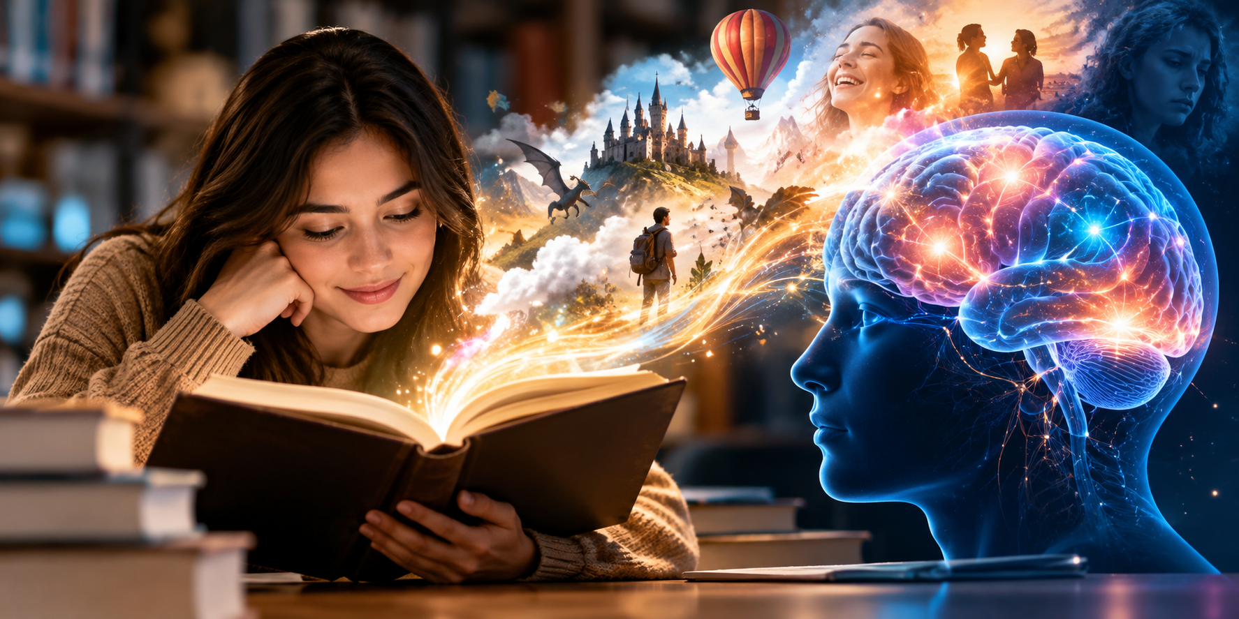 ¿Cómo activa la lectura las emociones, la imaginación y el cerebro humano?