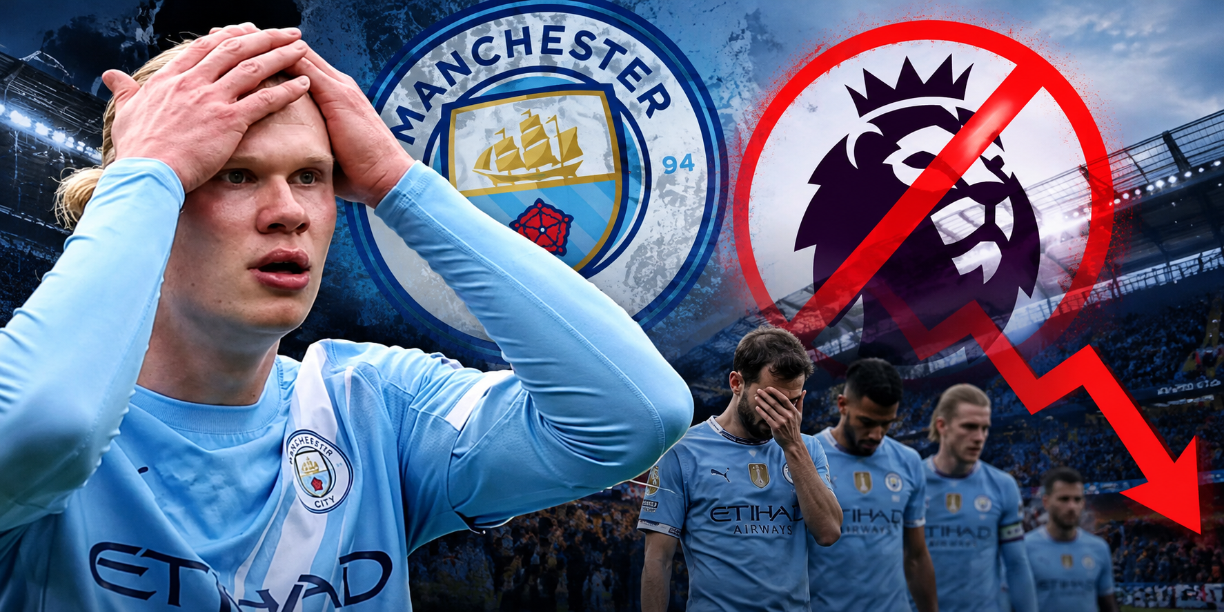 Manchester City afronta posible sanción que podría provocar su descenso