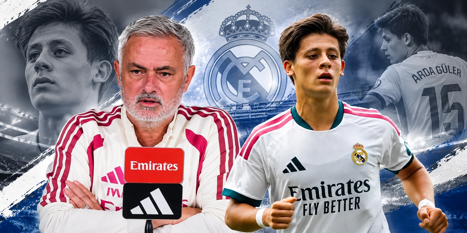 Mourinho destaca el talento, esfuerzo y versatilidad de Arda Güler