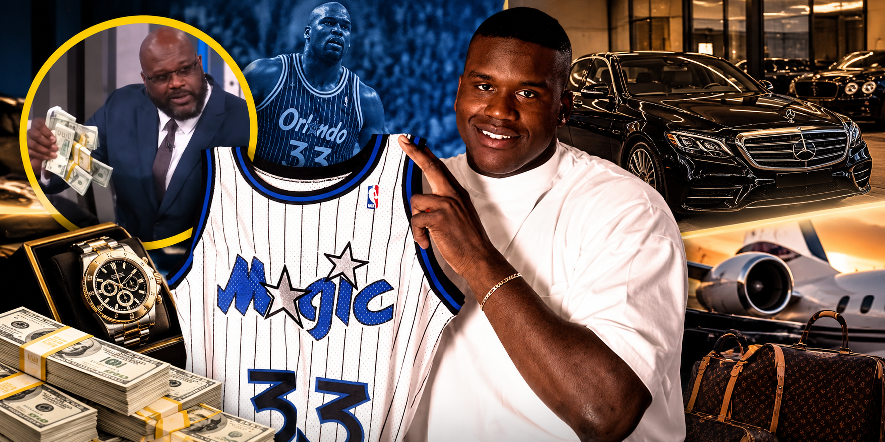 Shaquille O'Neal gastó un millón de dólares en apenas 45 minutos