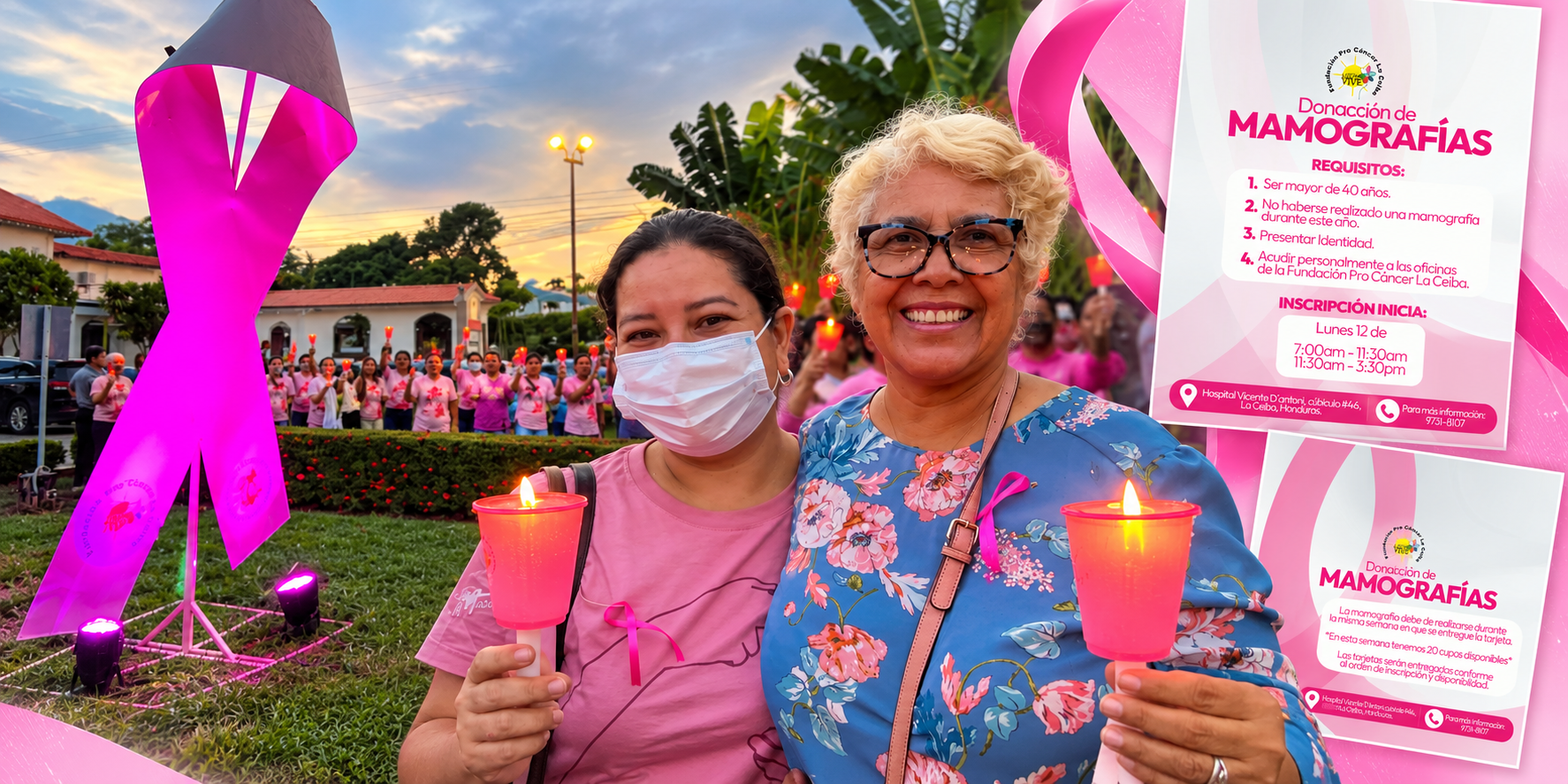 Fundación Pro Cáncer ofrece 60 mamografías gratuitas en La Ceiba
