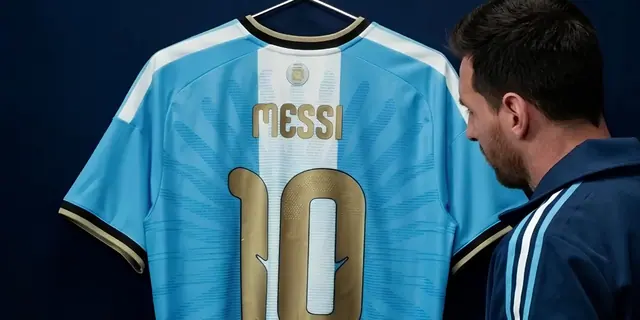 Argentina no podrá retirar el mítico número 10 de Lionel Messi