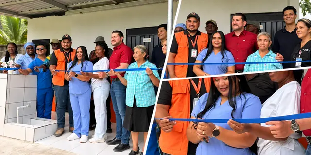 Entregan módulo de baños al UAPS de Corozal
