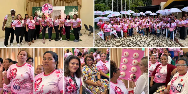 La Ceiba reúne a 130 mujeres en jornada de prevención del cáncer de mama
