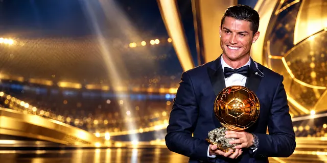 Cristiano Ronaldo gana el Balón de Oro de Todos los Tiempos