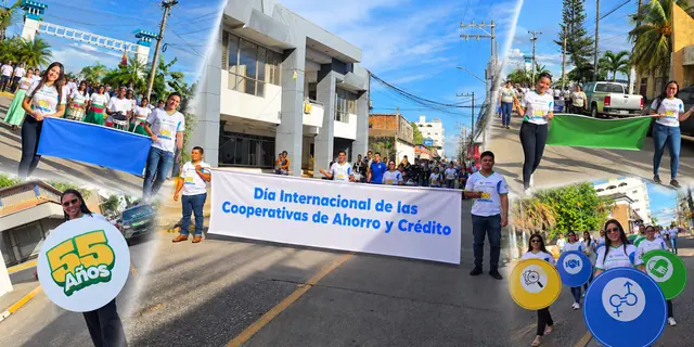 Cooperativa Ceibeña celebra mes del cooperativismo
