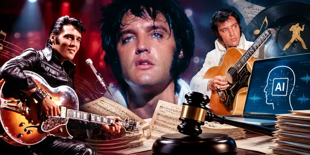 Demandan a Anthropic por usar 274 canciones de Elvis Presley sin autorización