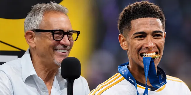 Gary Lineker cree que Bellingham puede convertirse en leyenda del fútbol mundial