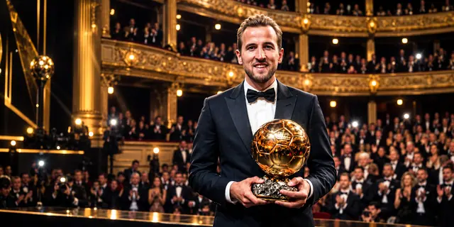 ¡Harry Kane conquista el Balón de Oro!
