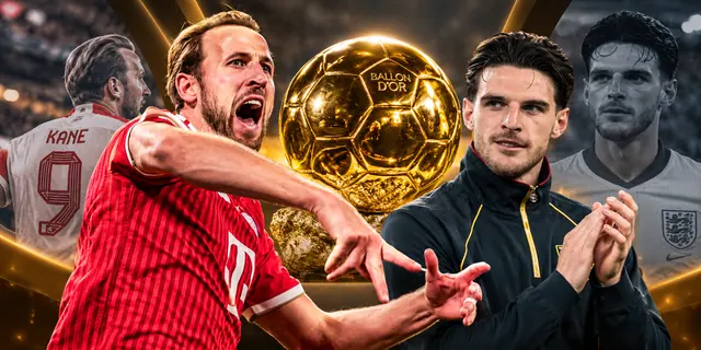 Declan Rice considera a Harry Kane favorito al Balón de Oro 2026
