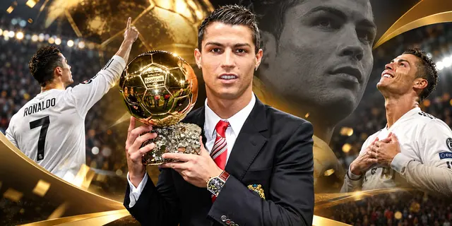 Cristiano Ronaldo dedica a sus seguidores el Balón de Oro histórico