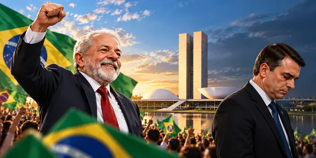 Lula, reelegido presidente de Brasil al imponerse a Flávio Bolsonaro en el balotaje