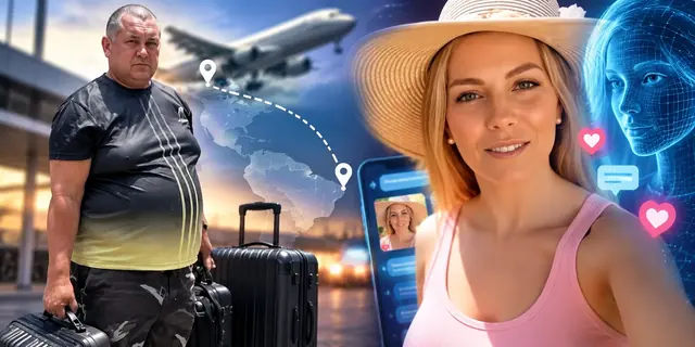 Vendió sus pertenencias y viajó 2.000 kilómetros por una mujer creada con IA